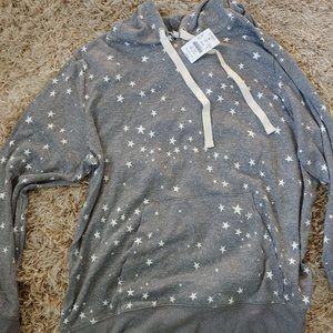 Super Cozy J Crew Factory Star HoodieXS NEW WITH TAGS!